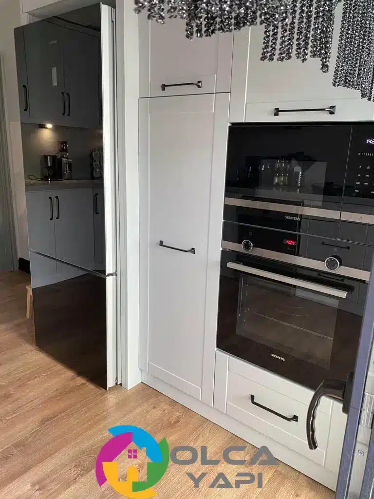 Mutfak Dolapları 6 beyaz mutfak dolabi modeli 9 4