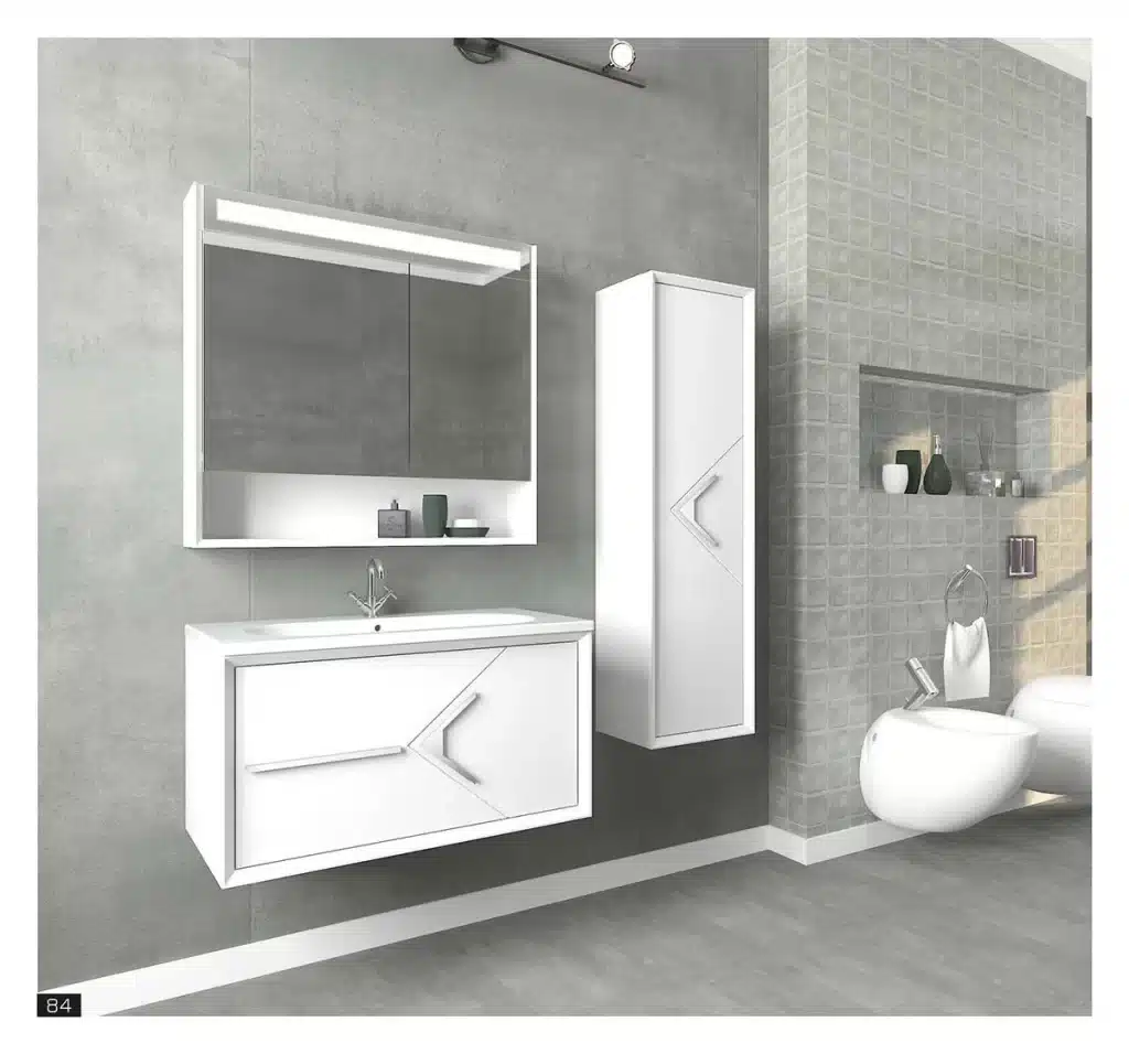 Banyo Mobilyaları Dolapları 16 diamond bologna banyo