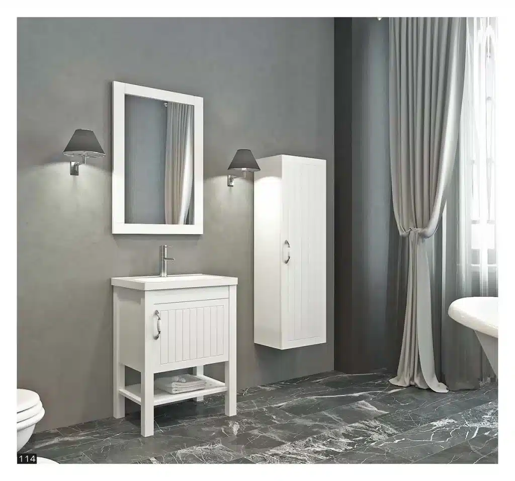 Banyo Mobilyaları Dolapları 18 diamond helen banyo