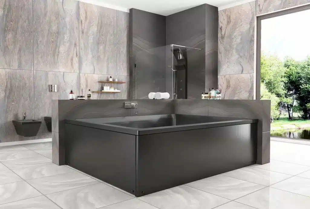 SPA & Exclusive 6 FIZOR OTURMALI ÖZEL SİYAH KÜVET