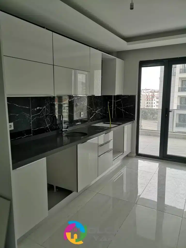 Mutfak Dolapları 28 siyah beyaz mutfak dolabi modeli 12 2