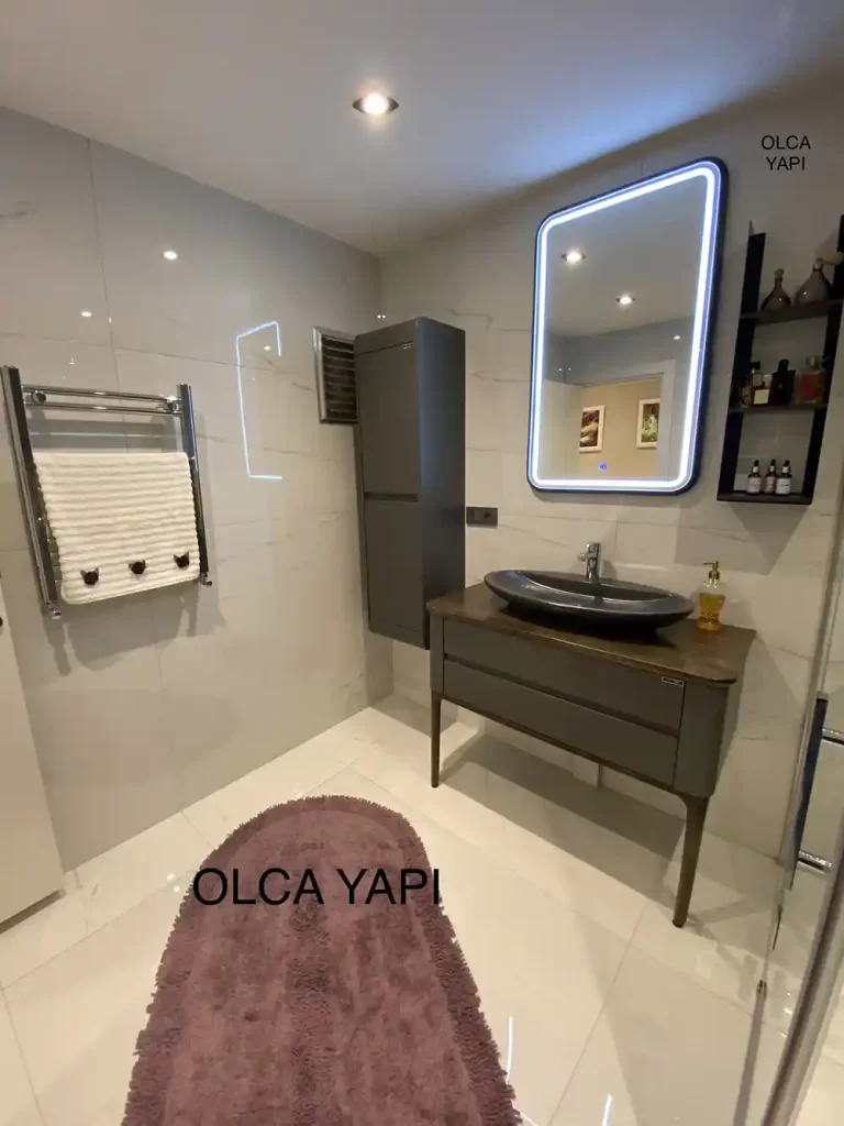 Nilüfer Yüzüncüyıl Daire Tadilatı 8 yüzüncüyıl banyo dekorasyon