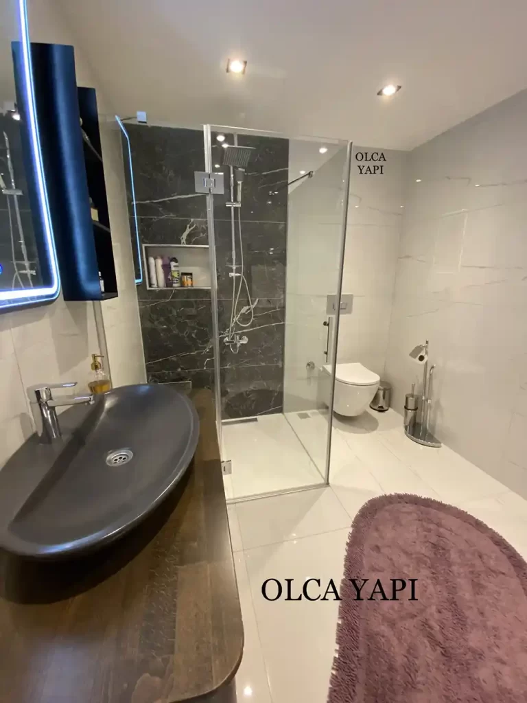 Nilüfer Yüzüncüyıl Daire Tadilatı 9 yüzüncüyıl banyo dekorasyon