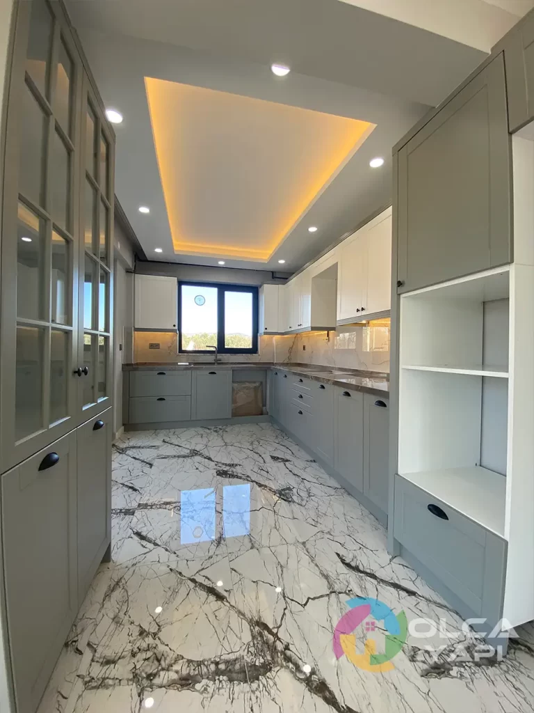 İznik Villa İç Mimari Uygulaması 13 iznik villa mutfak tadilati 2